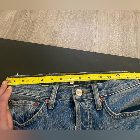 Re/done High Rise Stove Pipe - Medium Vain - 26 - Picture 6 of 9